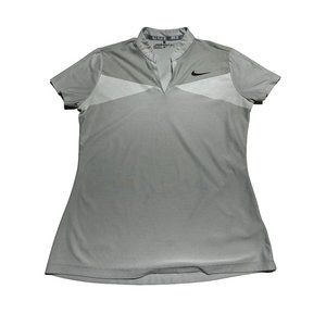 Nike Golf Gray Women's Polo Size Medium